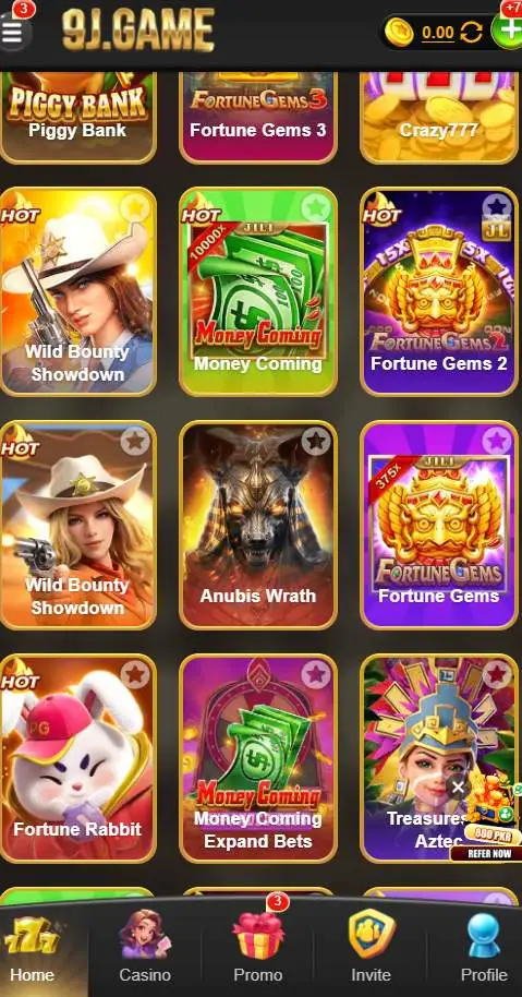 9J Game APK is an Android gaming platform