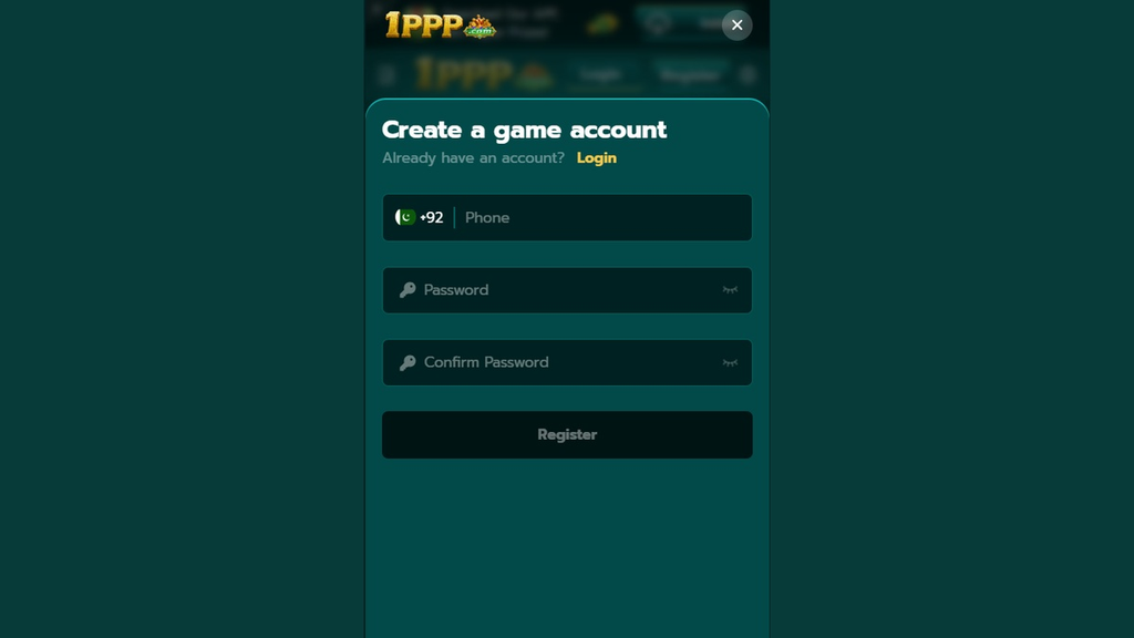 1PPP APK Registration and Login Guide.