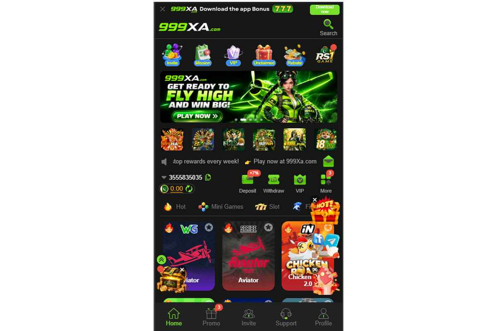 999XA APK is an Android application that may provide users with online gaming and entertainment options through a mobile-friendly platform.